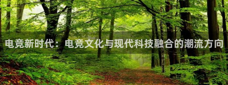 雷火电竞平台app下载：电竞新时代：电竞文化与现代科技融合的潮流方向