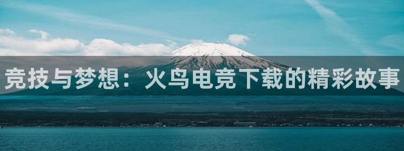雷火电竞官网首页：竞技与梦想：火鸟电竞下载的精彩故事