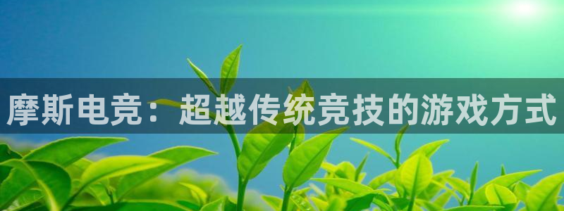 雷火电竞风控：摩斯电竞：超越传统竞技的游戏方式